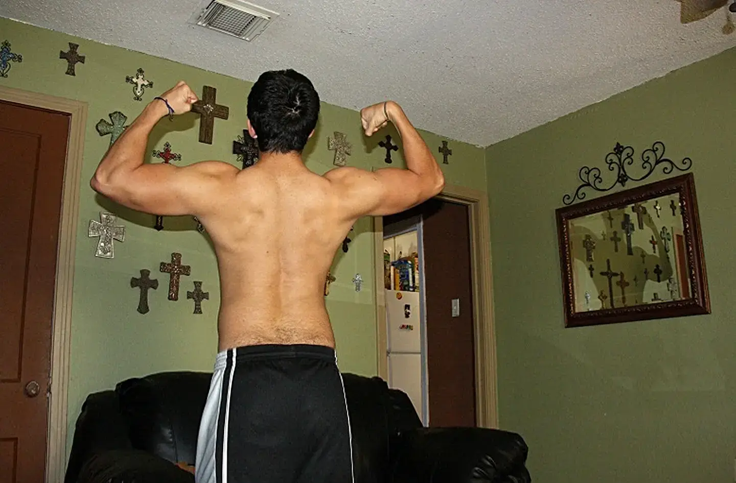 Installation view of Before/After